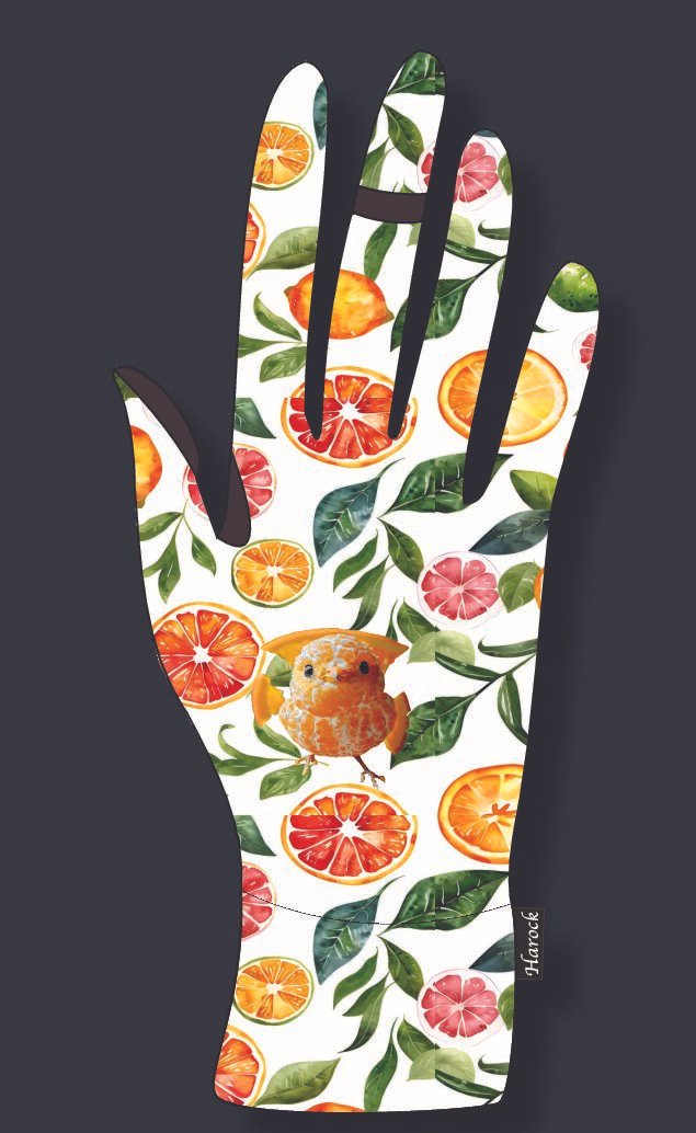 Gant design agrumes / poussin
