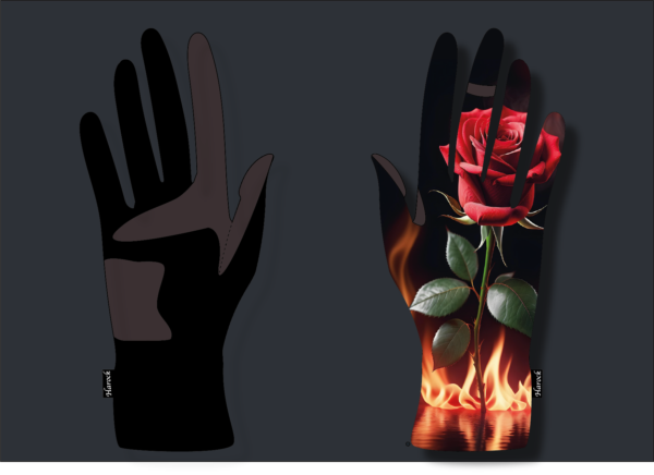 Rose incandescente